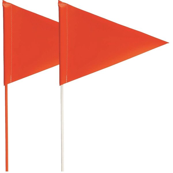 Blackburn Flag Blackburn Pennant Marking Flag with Fiberglass Staff FIELD FLAG W/ORG